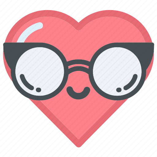 Eye, face, glasses, heart, hearts, love, sunglasses icon - Download on Iconfinder