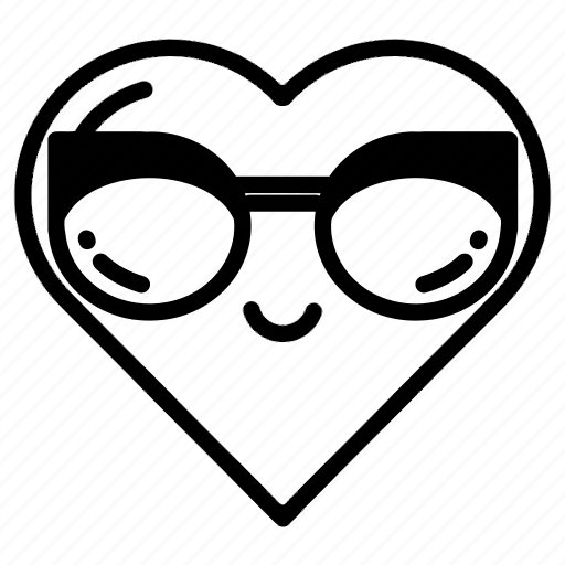 Emoji, face, glasses, heart, hearts, love, sunglasses icon - Download on Iconfinder