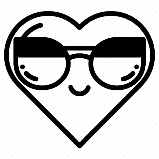 Emoji, face, glasses, heart, hearts, love, sunglasses icon - Download on Iconfinder