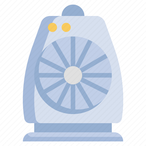 Fan, heater, radiator, steam, electronics, warm icon - Download on Iconfinder