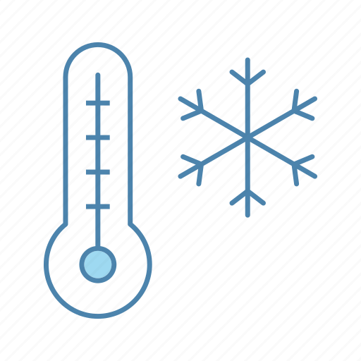 Cold, outside, season, snowflake, temperature, thermometer, winter icon - Download on Iconfinder