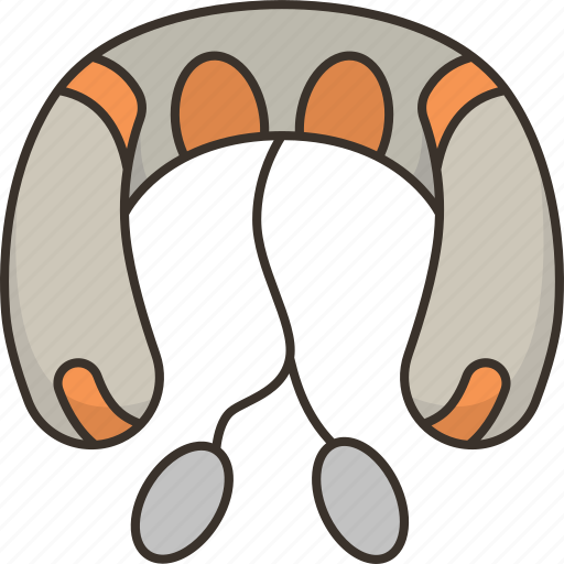 Massager, neck, pillow, device, relaxation icon - Download on Iconfinder