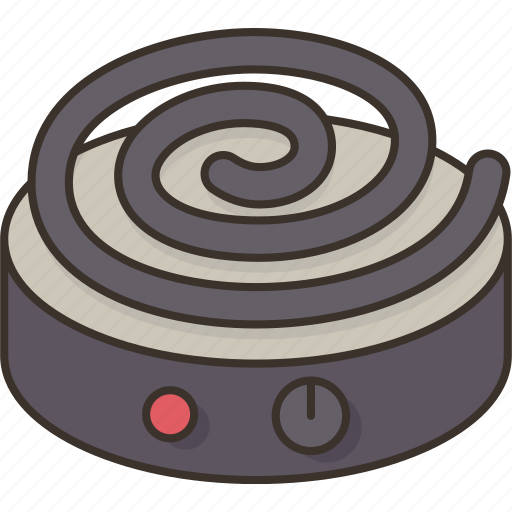 Stove, burner, heat, electric, kitchen icon - Download on Iconfinder