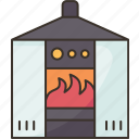 stove, pellet, burning, fuels, heat