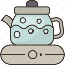 teapot, heating, warmer, induction, appliance