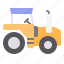 construction, farm, heavy, tractor, vehicle 