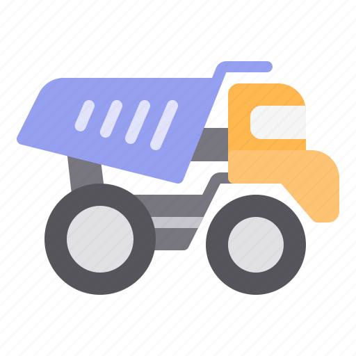 Construction, heavy, mine, tipper, vehicle icon - Download on Iconfinder