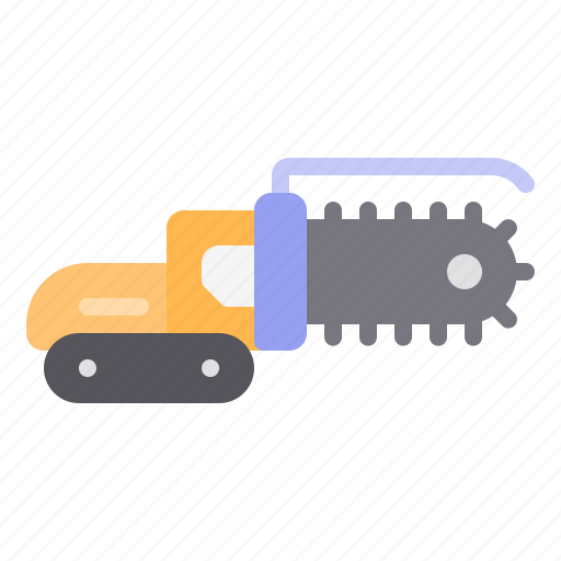 Chain, construction, heavy, track, trencher icon - Download on Iconfinder