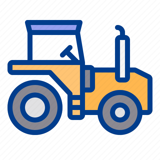 Construction, farm, heavy, tractor, vehicle icon - Download on Iconfinder