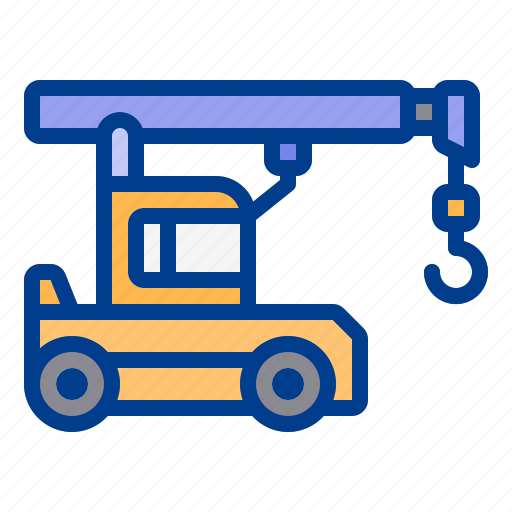 Carry, construction, crane, deck, heavy icon - Download on Iconfinder