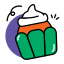 cupcake, dessert, sweet, muffin, cake, party, celebration, festive, festival 