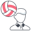 sport, ball, volleyball, play, game, gaming, player 