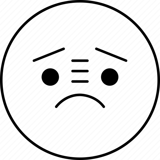 Unhappy, depression, sad, worried, sick icon - Download on Iconfinder