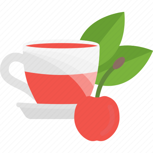Cherry, fruits, herbal, tea icon - Download on Iconfinder