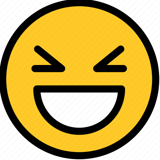 Laughing icon - Download on Iconfinder on Iconfinder