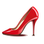 red, shoe, high heel, footwear, fashion, stylish, pump, elegant 