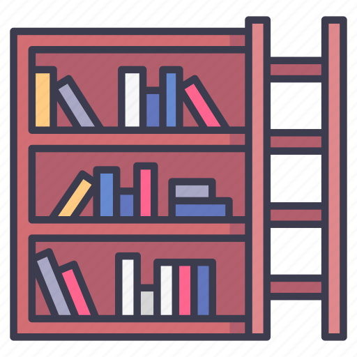 Book, bookshelf, education, knowledge, library, school, university icon - Download on Iconfinder