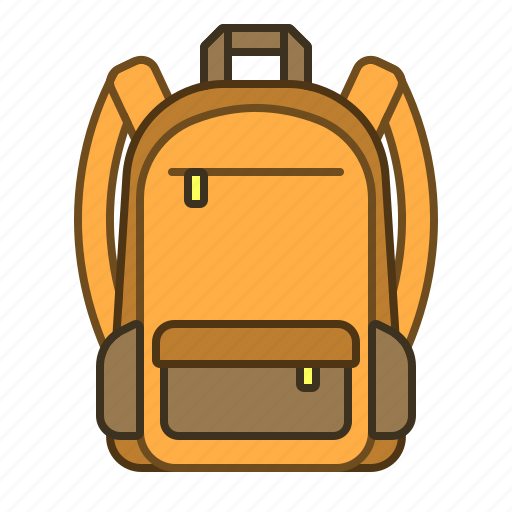 School, education, college, bag, backpack, student icon - Download on Iconfinder