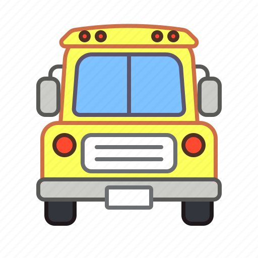School, education, college, bus, transportation icon - Download on Iconfinder