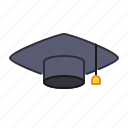school, education, college, graduation, graduate, hat
