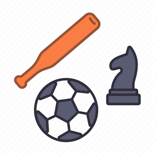 School, college, sports, play, chess, baseball, football icon - Download on Iconfinder
