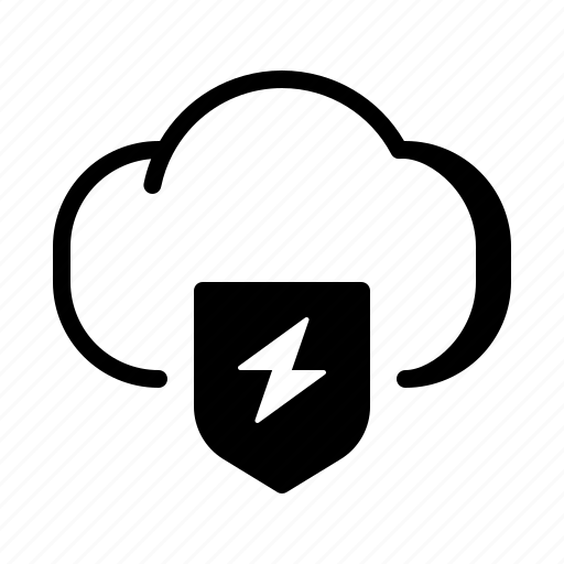 Cloud, shield, encryption, encrypted, end to end icon - Download on Iconfinder