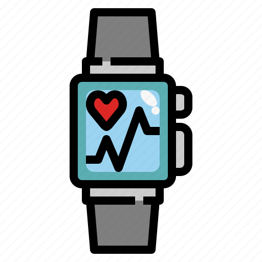Smart, watch, wrist, pulse, digital icon - Download on Iconfinder