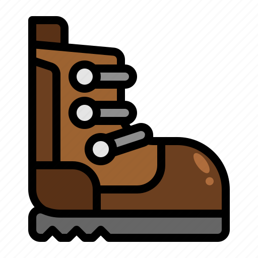 Boots, shoe, footwear, hiking, trekking icon - Download on Iconfinder