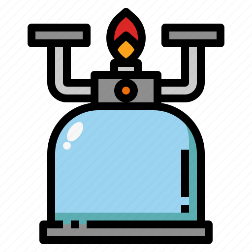 Camping, gas, outdoor, cooking, boil, flame icon - Download on Iconfinder