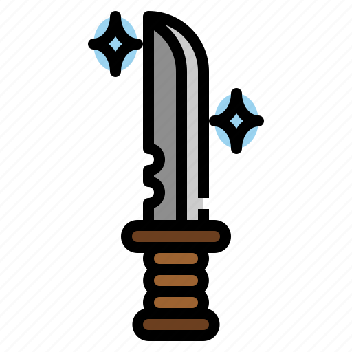 Knife, dagger, sharp, blade, sword icon - Download on Iconfinder