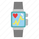 smart, watch, wrist, pulse, digital
