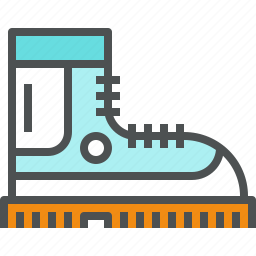 Boot, footwear, hike, hiking, shoe, wear, winter icon - Download on Iconfinder
