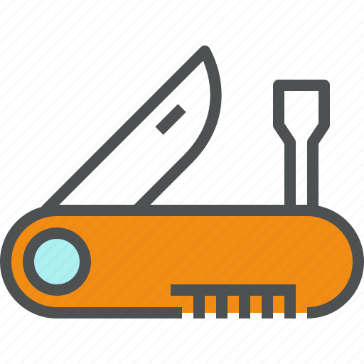 Army, knife, multitool, screwdriver, survival, swiss, tool icon - Download on Iconfinder