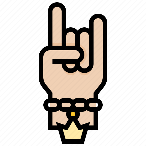 Finger, gestures, hand, hiphop, rock icon - Download on Iconfinder