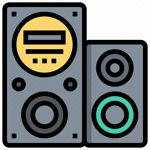 Audio, music, party, sound, speaker icon - Download on Iconfinder