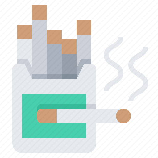 Cigarette, nicotine, smoke, tobacco, toxic icon - Download on Iconfinder