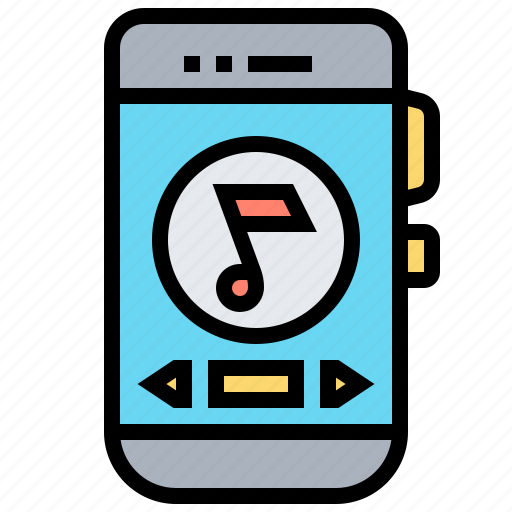 Audio, entertainment, music, player, smartphone icon - Download on Iconfinder