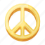 emblem, freedom, hippie, sign 