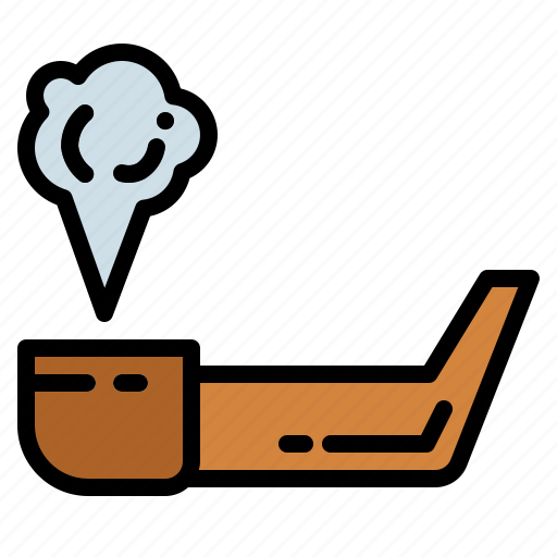 Pipe, smoke, tobacco, unhealthy icon - Download on Iconfinder