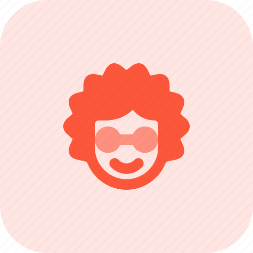 Curly, hipster, trendy, avatar icon - Download on Iconfinder