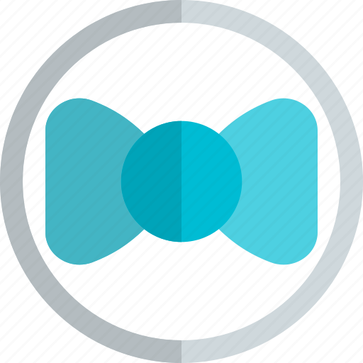 Bowtie, circle, ribbon icon - Download on Iconfinder