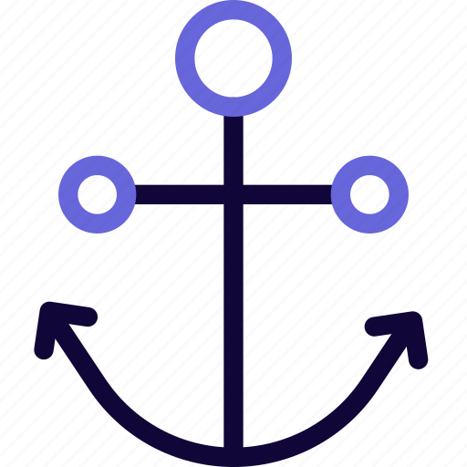 Anchor, nautical, ship sign icon - Download on Iconfinder