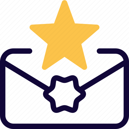 Envelope, star, letter icon - Download on Iconfinder