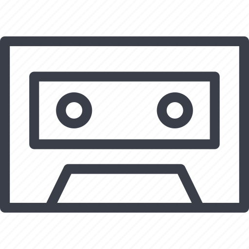 Hipster, audiocassette, audio recording, music icon - Download on Iconfinder