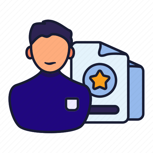 Profile, star, document, cv, resume icon - Download on Iconfinder