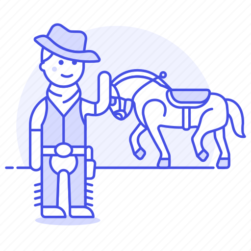 Bandanna, cowboy, cowherd, desert, hat, herder, history icon - Download on Iconfinder