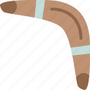 boomerang, aboriginal, throw, weapon, tribal