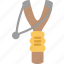 slingshot, aim, band, weapon, tool 