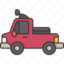 truck, transportation, vehicle, hauling, delivery