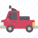 truck, transportation, vehicle, hauling, delivery